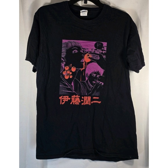 Junji Ito Official Horror Anime Tomie T-Shirt Mens Medium Vintage Anime‎ Limited - Picture 2 of 13